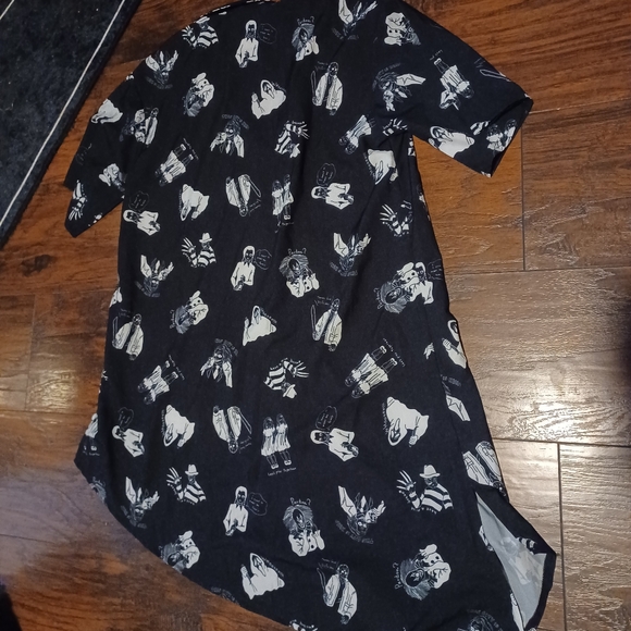 Japanese Brand Streetwear DRUG HONEY HTF Horror Buttoned Shirt - Picture 5 of 5